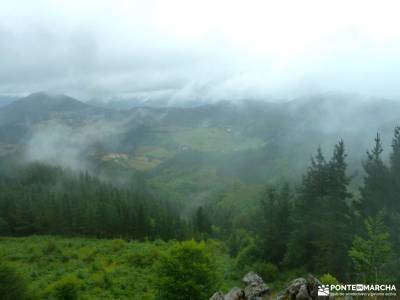 Parque Natural de Urkiola;pico almanzor brihuega lavanda viajes para singles ruta de cares